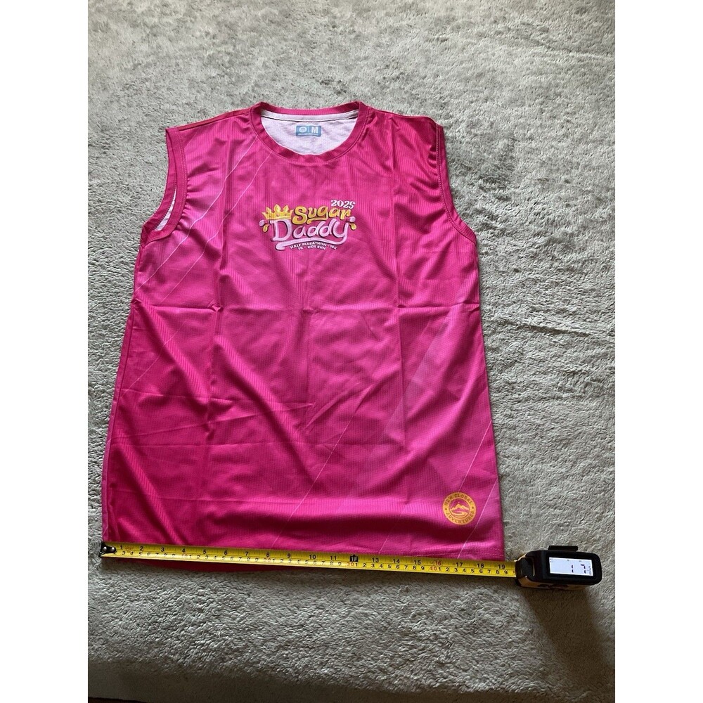 Sugar Daddy Tank Top Gym Gear Outfit Running Beach Medium No Sleeves
